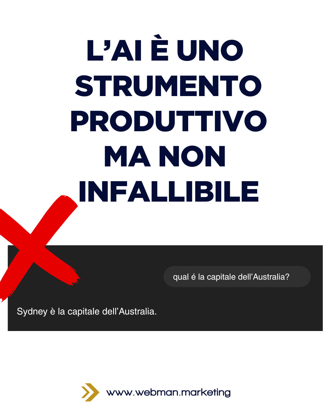 L'AI DEVI SAPERLA USARE